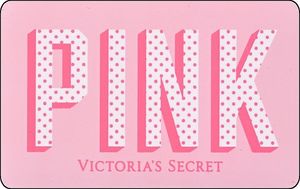Victoria's Secret PINK gift card