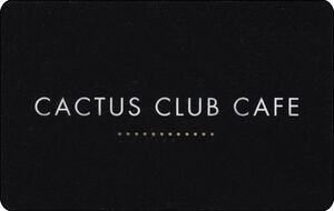 Cactus Club Cafe gift card