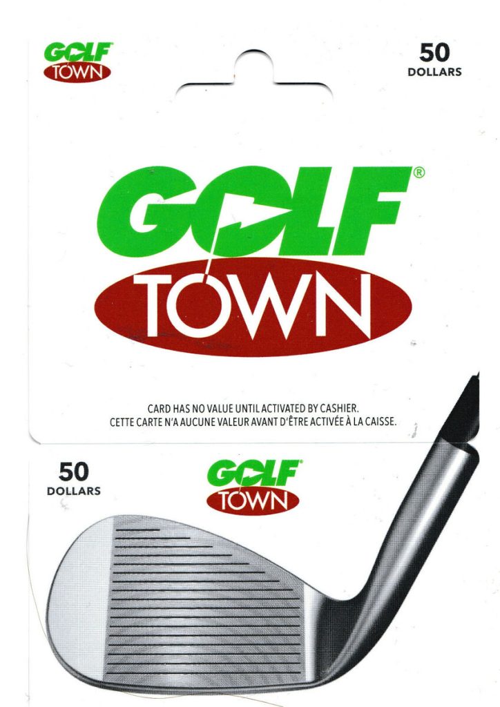 Golf Town gift card