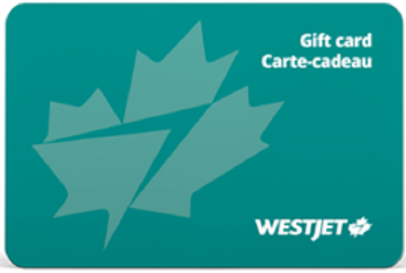 WestJet gift card